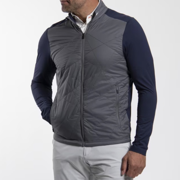KJUS Other - LIKE NEW KJUS Men's Retention Jacket in Steel Grey/Atlanta Blue (Size 48/S)